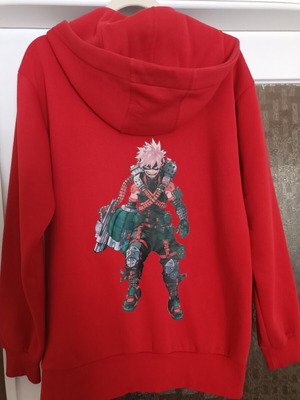 Red jacket with Bakougo like new