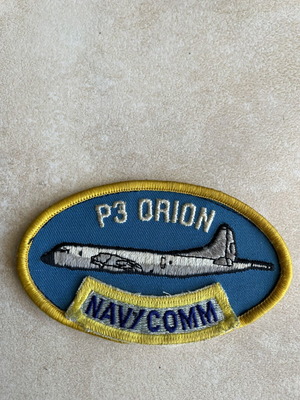 P-3B Orion Navy Communicator Patch used