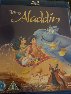Aladdin Blu-ray, издание с гръцки дублаж