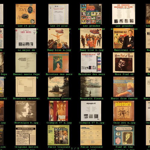 Collection of 83 used vinyl records, various genres