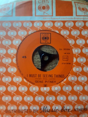 Gene Pitney I Must Be Seeing Things Amici Miei 7" single μεταχειρισμένο, pop