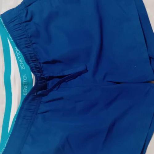 Benetton boys' swim shorts with cotton inner briefs size 11-12 like new