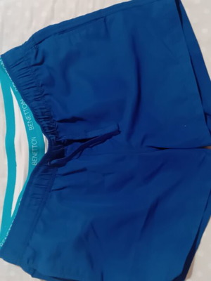 Benetton boys' swim shorts with cotton inner briefs size 11-12 like new