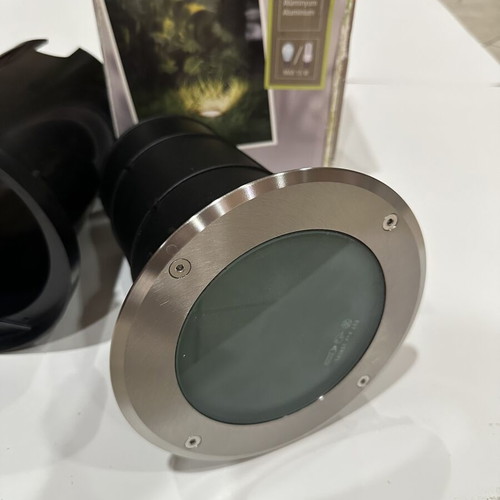 Large Recessed Outdoor Floor Lamp Ø18.4cm x 22.2cm E27 IP67 New