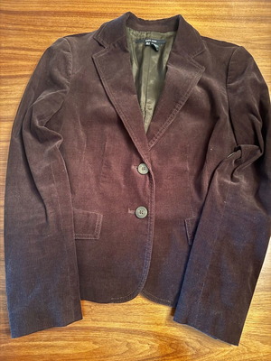 Corduroy jacket Zara Basic like new, brown