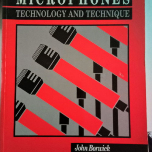 Microphones Technology and Technique book used, English