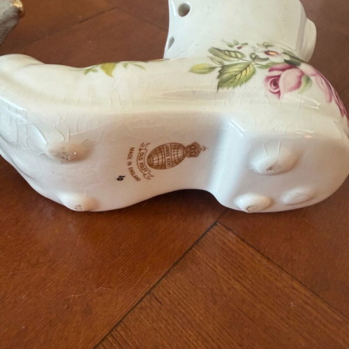 James Kent Old Foley porcelain boot England like new