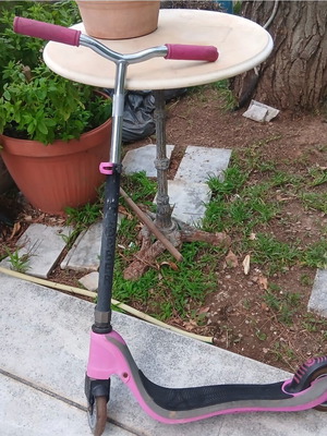 Globber Flow 125 Scooter used, fuchsia/pink, adjustable height