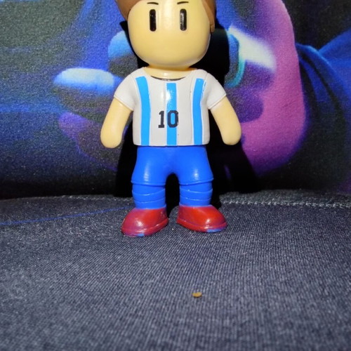 Lionel Pessi figure 8.5 cm used, Stumble Guys Argentina #10