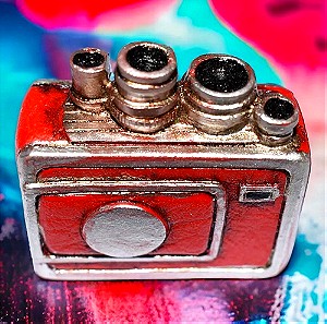 Κάμερα Κόκκινη Μινιατούρα Αντίκα εκατ.6X2.3X5 κωδ.2654