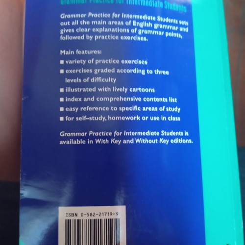 Grammar Practice for Intermediate Students book