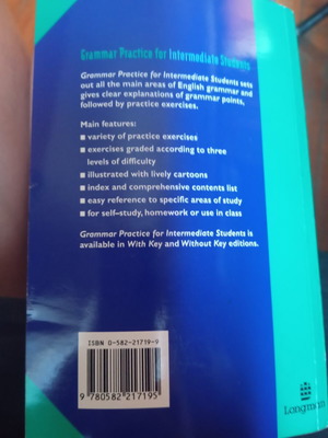 Grammar Practice for Intermediate Students book