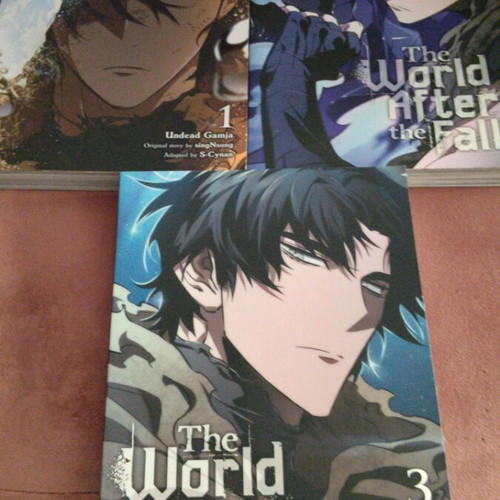 The World After the Fall manga volumes 1-3 new, pack
