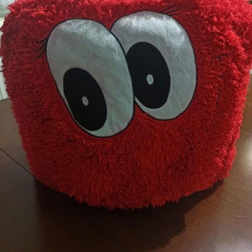 Children's decorative pillow covers used, set of 6 with Elmo and Winnie the Pooh
