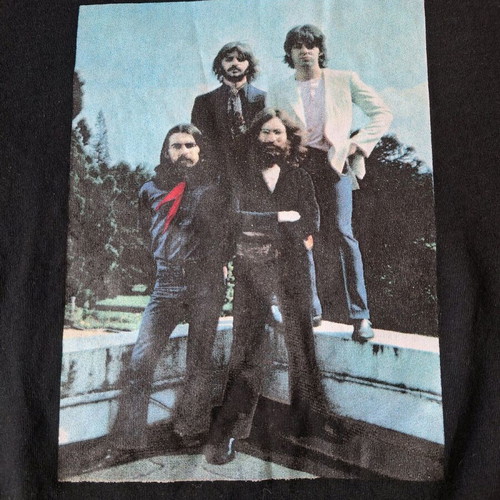 The Beatles T-shirt new, size XL, black