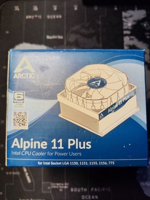 Ψύκτρα επεξεργαστή Arctic Alpine 11 plus μεταχειρισμένη