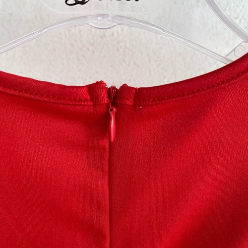 Shein festive dress red like new, size XS