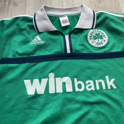 Panathinaikos Winbank jersey S used, authentic Adidas