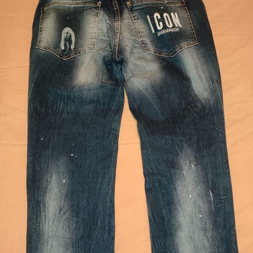 Disquared men's jeans light blue medium like new