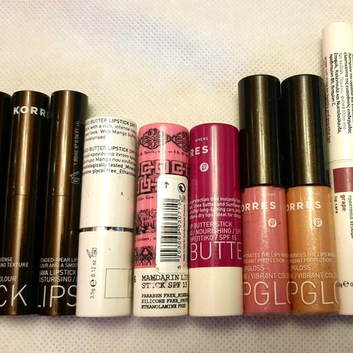 Avon, Korres, Lancome, Peggy Sage, Dior, Clinique, Oriflame, Bodyshop cosmetics new