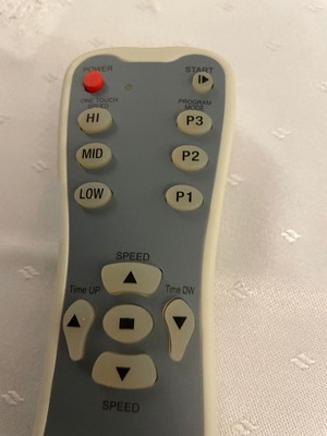 Air conditioner remote control unused