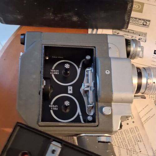Sekonic vintage video camera used with case and manual