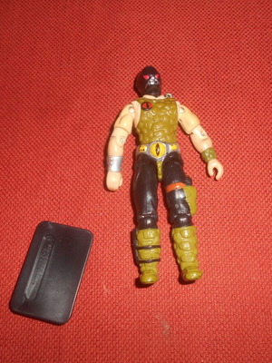 G.I.JOE Croc Master (v1) 1985 action figure used
