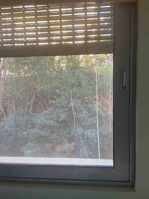 Elvial Aluminum Sliding Window New, Gray Silver 1.00x1.10
