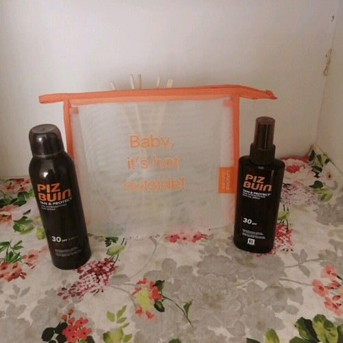 Piz Buin set of 2 products new with sun spray and oil SPF 30
