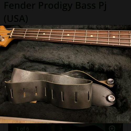 Fender Prodigy four-string bass like new, active, made in USA