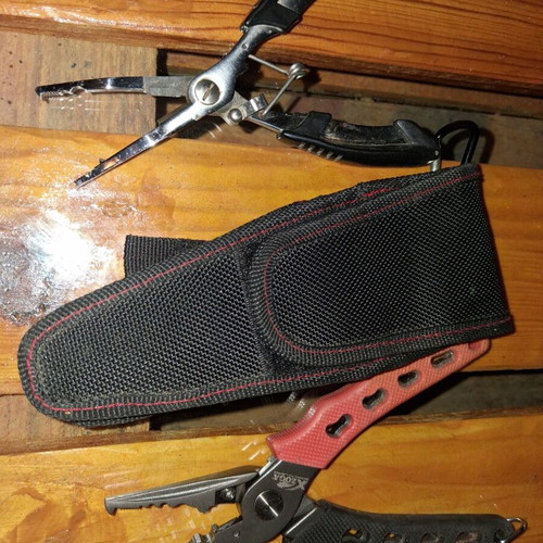 XZOGA Fishing Pliers like new, stainless steel, for jigging and popping
