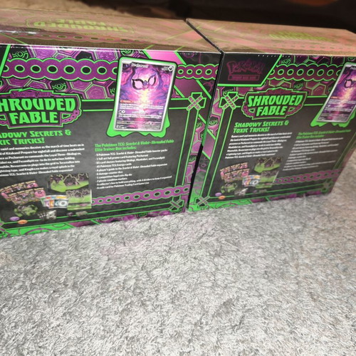 Pokémon Shrouded Fable Elite Trainer Box, set of 2, sealed