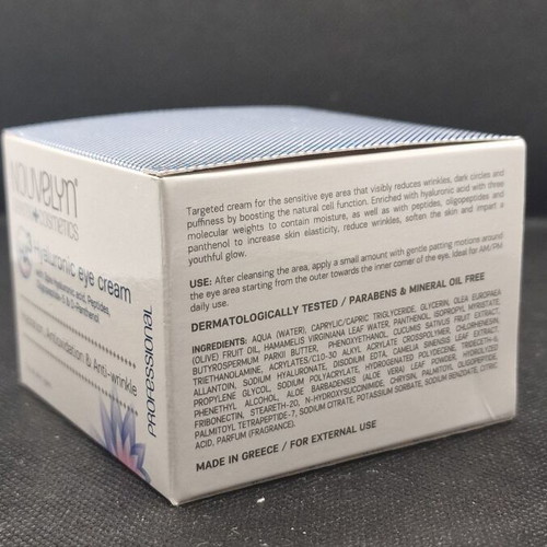 Nouvelyn HA3 Hyaluronic Eye Cream new