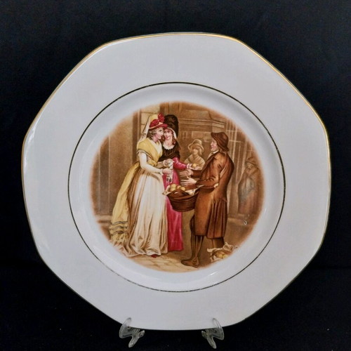 Seltmann Weiden Bavaria decorative plate with Creis of London scenes