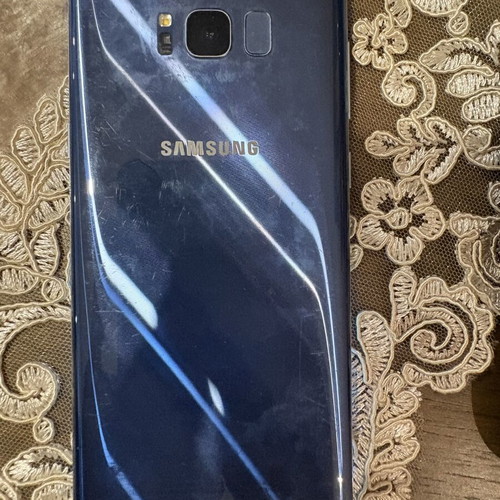 Samsung Galaxy S8+ 64GB smartphone used with screen damage