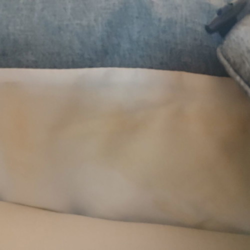 Bebe stars baby cot used with yellowing inside