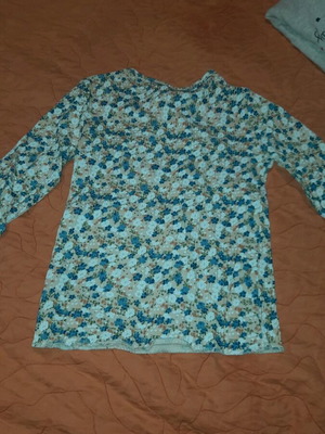 Zara ribbed thin blouse like new, size 140 cm for 10 years old