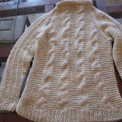 Wool sweater 100% lambswool like new, size L