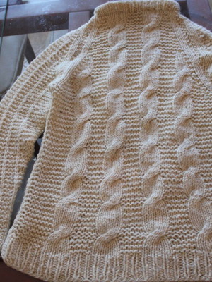 Wool sweater 100% lambswool like new, size L