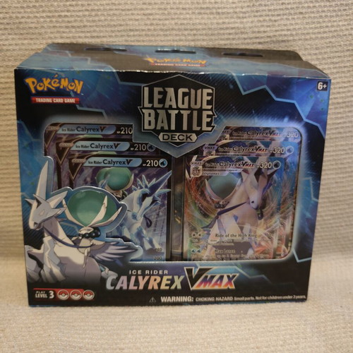 Pokemon Calyrex Vmax Ice Rider deck sealed, like new