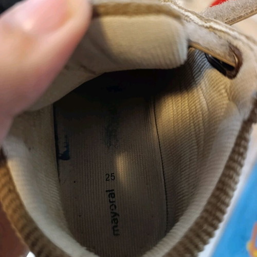 Mayoral shoes for boys size 25 used, brown boots