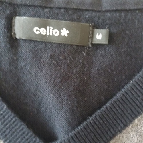 Celio pullover medium used, black and grey