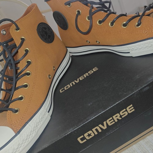 Converse All Star sneakers size 44.5, like new, brown
