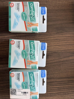Comforsil Silicone Hammer Toe Pads New