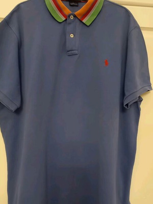 Polo shirt by Ralph Lauren XL blue like new