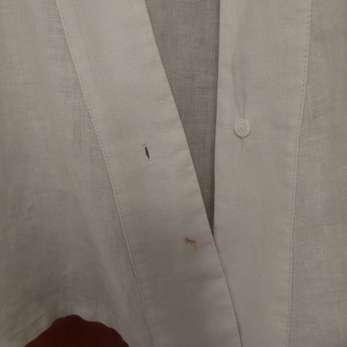 Linen beige jacket Heel Athens Lab like new
