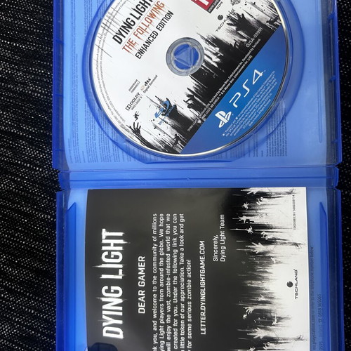 Dying Light The Following Enhanced Edition PS4 game used