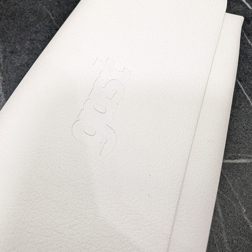 Gast sunglasses case new white with cleaning cloth