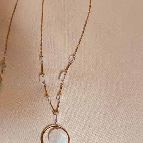 Steel necklace new