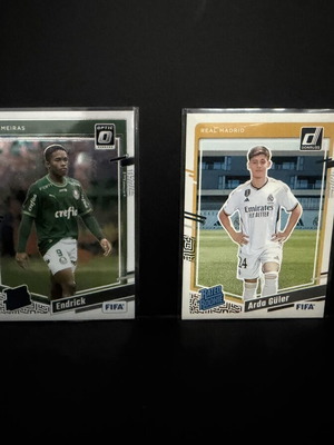 Rated Rookie lot Endrick and Arda Guler football cards